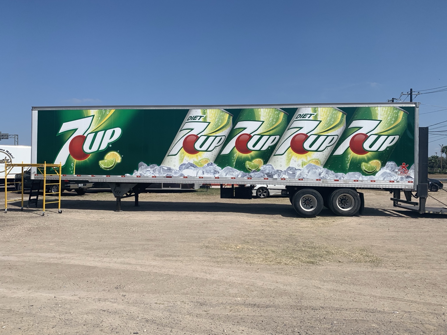 7UP Trailer Wrap