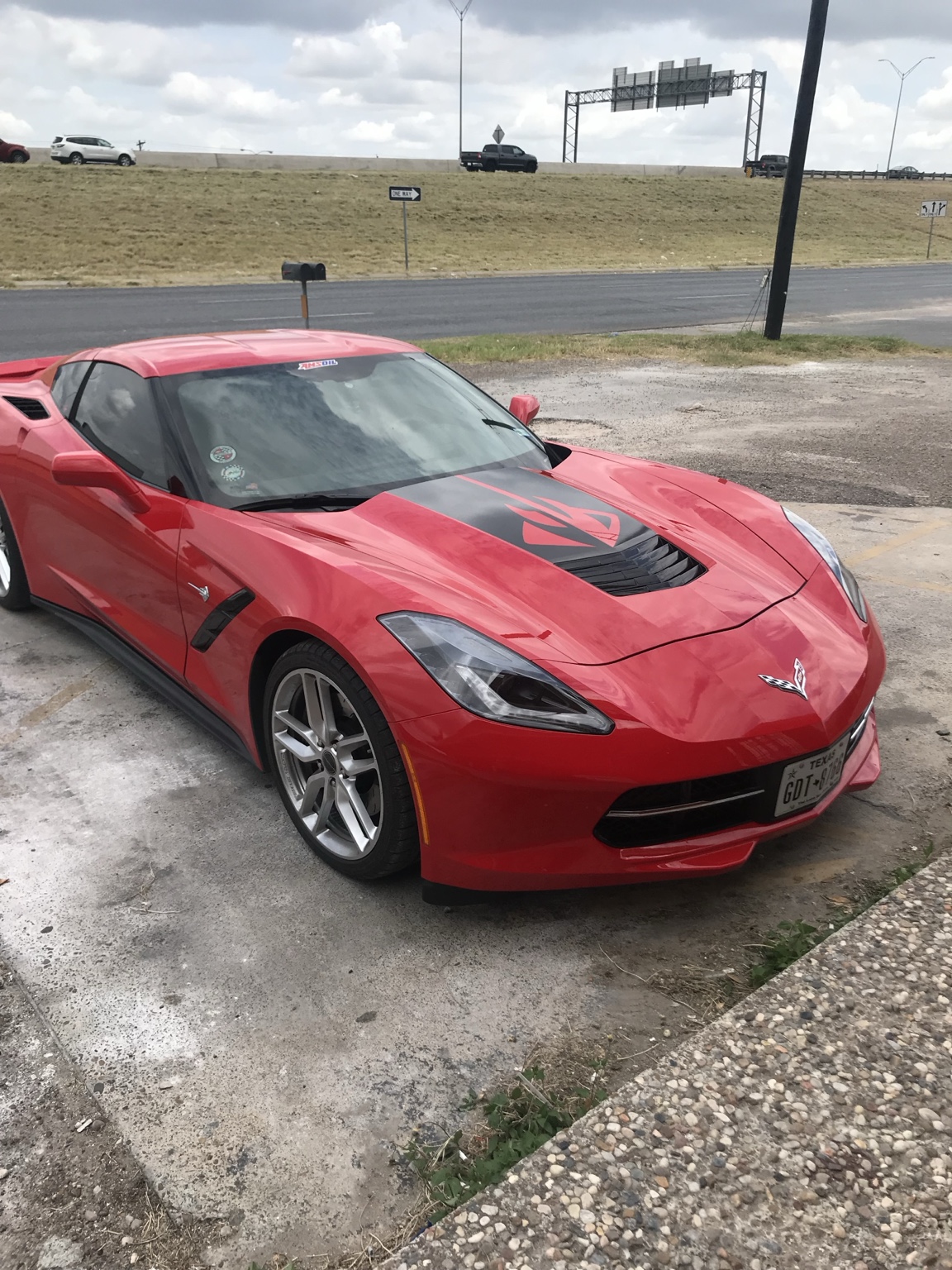 Corvette Hood Graphic